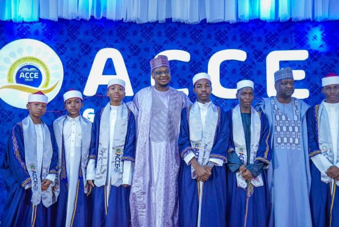 Prof. Ibrahim Ali Pantami with ACCE Graduating Students