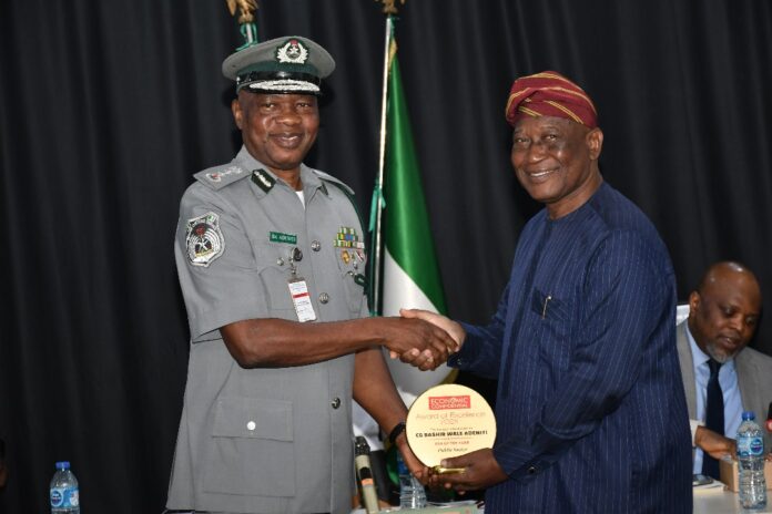 Customs Boss Adeniyi, Honors CG Adewale at Economic Confidential Awards