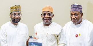 NITDA Collaborates with Ministry of Education to Integrate Digital Literacy into Nigeria’s Education System R-L: Honorable Minister of Education, Dr. Maruf Tunji Alausa with DG NITDA, Kashifu Inuwa Abdullahi