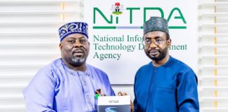 NCAC, NITDA Forge Strategic Partnership to Revolutionize Nigeria’s Creative, Digital Ecosystems L-R: NCAC’s Director-General, Mr. Obi Asika with DG NITDA, Kashifu Inuwa Abdullahi CCIE