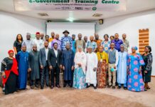 NITDA Launches Digital Literacy Training for Federal Civil Servants NITDA DG, Kashifu Inuwa Abdullahi with Federal Civil servant participants