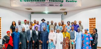 NITDA Launches Digital Literacy Training for Federal Civil Servants NITDA DG, Kashifu Inuwa Abdullahi with Federal Civil servant participants