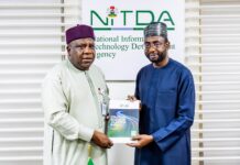 NITDA, AUDA-NEPAD to Explore Tech-Driven Agricultural Innovations DG NITDA, Kashifu Inuwa Abdullahi with National Coordinator of AUDA-NEPAD, Hon. Jabiru Abdullahi Tsauri