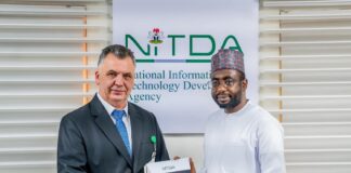 NITDA’s e-Governance Platform: A Game Changer to Combat Government Fraud NITDA DG, Kashifu Inuwa Abdullahi CCIE with Ivan Kholostenko