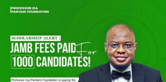 Professor Pantami Foundation Sponsors JAMB Registration for 1,000 Students