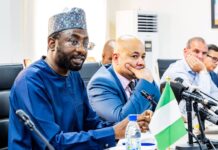 Strengthening Nigeria’s Cybersecurity: Beyond NITDA-UK Partnership DG NITDA, Kashifu Inuwa Abdullahi with Mr Mark Smithson, Country Director, Department of Business and Trade (DBT), UK.