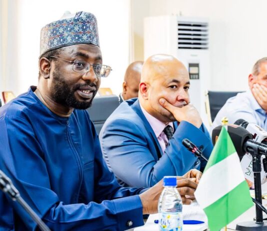 Strengthening Nigeria’s Cybersecurity: Beyond NITDA-UK Partnership DG NITDA, Kashifu Inuwa Abdullahi with Mr Mark Smithson, Country Director, Department of Business and Trade (DBT), UK.