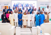 NITDA Hosts Inaugural Digital Literacy Stakeholders Workshop, Sets 95% Literacy Target by 2030 6th from the left is the Head of Federal Civil Service Commission, Dr, Didi Esther Walson-Jack, OON in group photograph with the Director General, NITDA, Kashifu Inuwa and members of Technical Working at the closing ceremony of the Digital Literacy workshop.