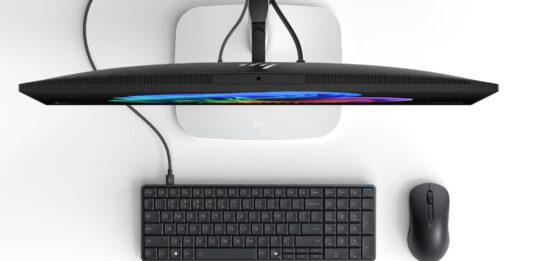HP Unveils Keyboard-Based AI PC, 4K Monitor at CES 2026