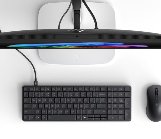 HP Unveils Keyboard-Based AI PC, 4K Monitor at CES 2026
