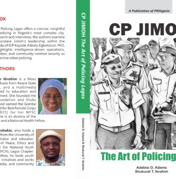 CP Jimoh: The Art of Policing Lagos By Yushau A. Shuaib