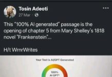 AI AND THE FUTURE OF WRITERS JUDGEMENT, By Feisal Mohammed