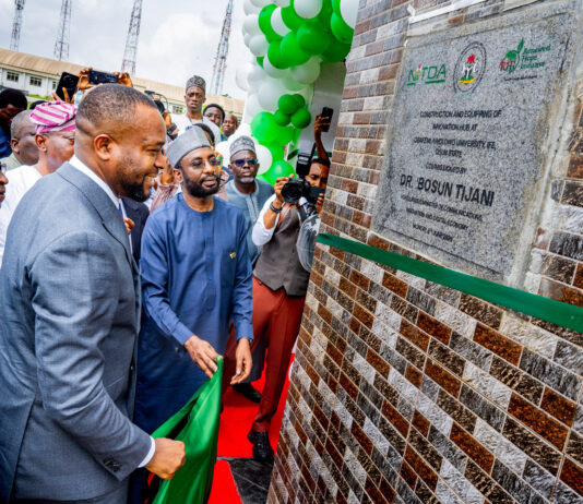 Bosun Tijani Urges Students to Drive Innovation as NITDA Commissions OAU Tech Hub