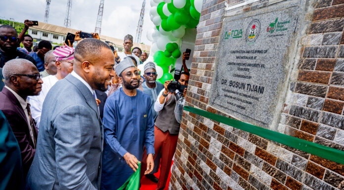 Bosun Tijani Urges Students to Drive Innovation as NITDA Commissions OAU Tech Hub