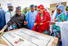 PH0TOS: First Lady Commissions Digital Innovation Academy, Modern Healthcare Centre in Jigawa