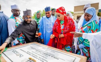 PH0TOS: First Lady Commissions Digital Innovation Academy, Modern Healthcare Centre in Jigawa
