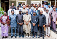 NITDA, BOF Inaugurate Technical Committee to Drive Nigeria’s Sovereign Cloud Initiative The Director General, NITDA, Kashifu Inuwa flanked in group photograph with The Director-General of the Budget Office of the Federation in Nigeria is Mr. Tanimu Yakubu and other dignitaries during the inauguration.