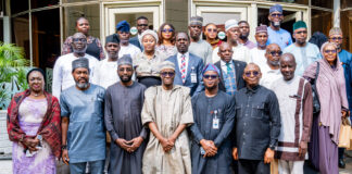 NITDA, BOF Inaugurate Technical Committee to Drive Nigeria’s Sovereign Cloud Initiative The Director General, NITDA, Kashifu Inuwa flanked in group photograph with The Director-General of the Budget Office of the Federation in Nigeria is Mr. Tanimu Yakubu and other dignitaries during the inauguration.
